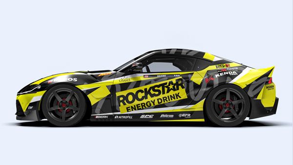 Rockstar Energy Toyota GR Supra