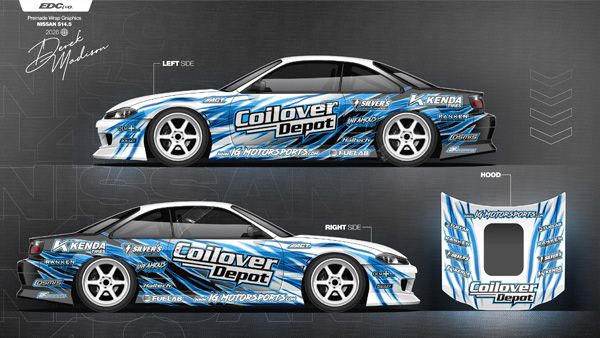 Team Infamous Coilover Depot Kenda S14.9