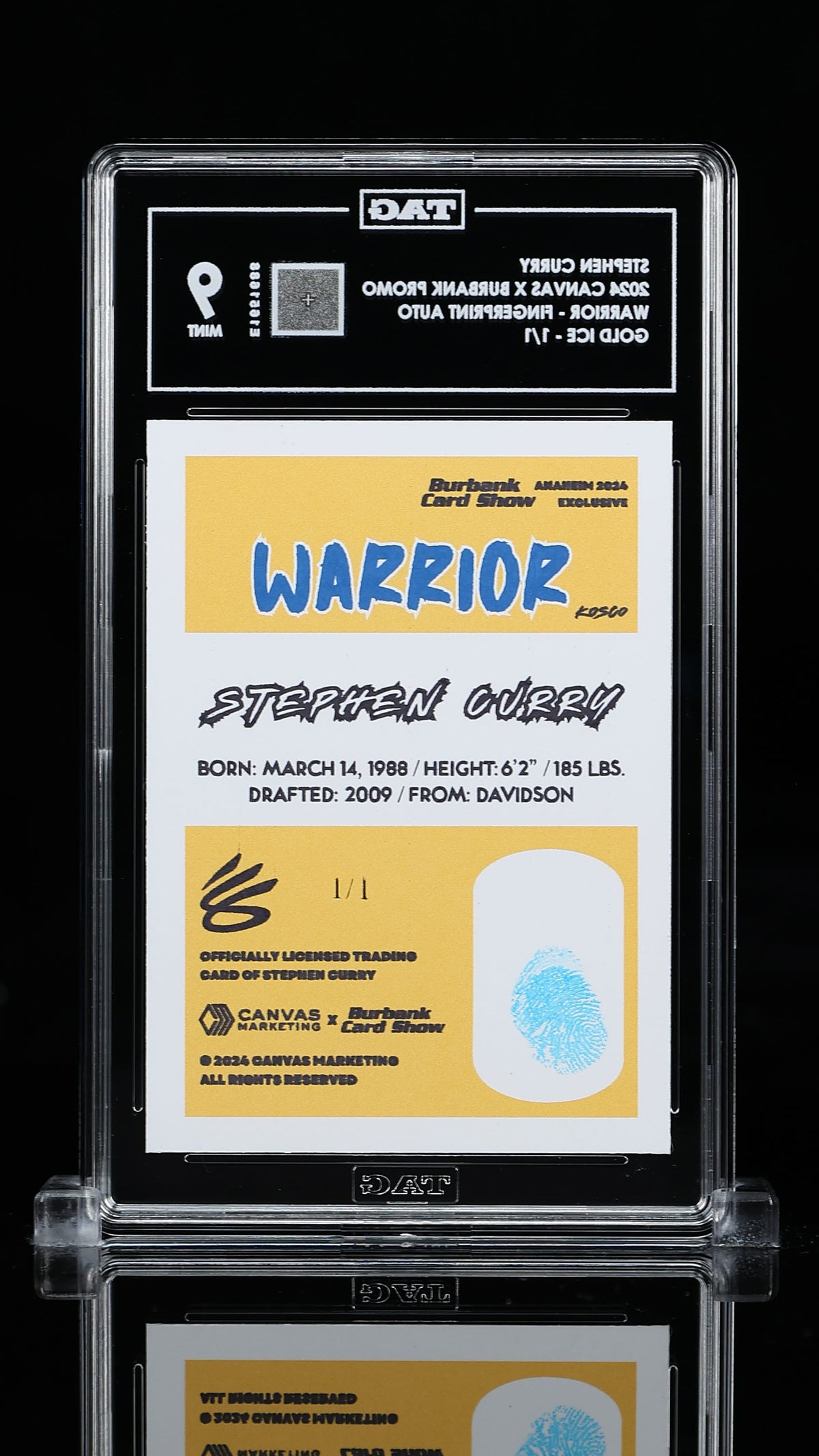 Steph Curry WCCS Exclusive - Warrior
