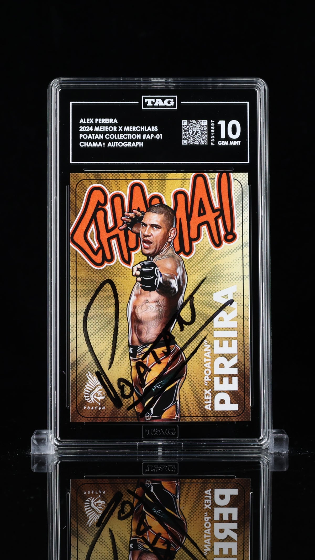Alex Pereira Collectible Card