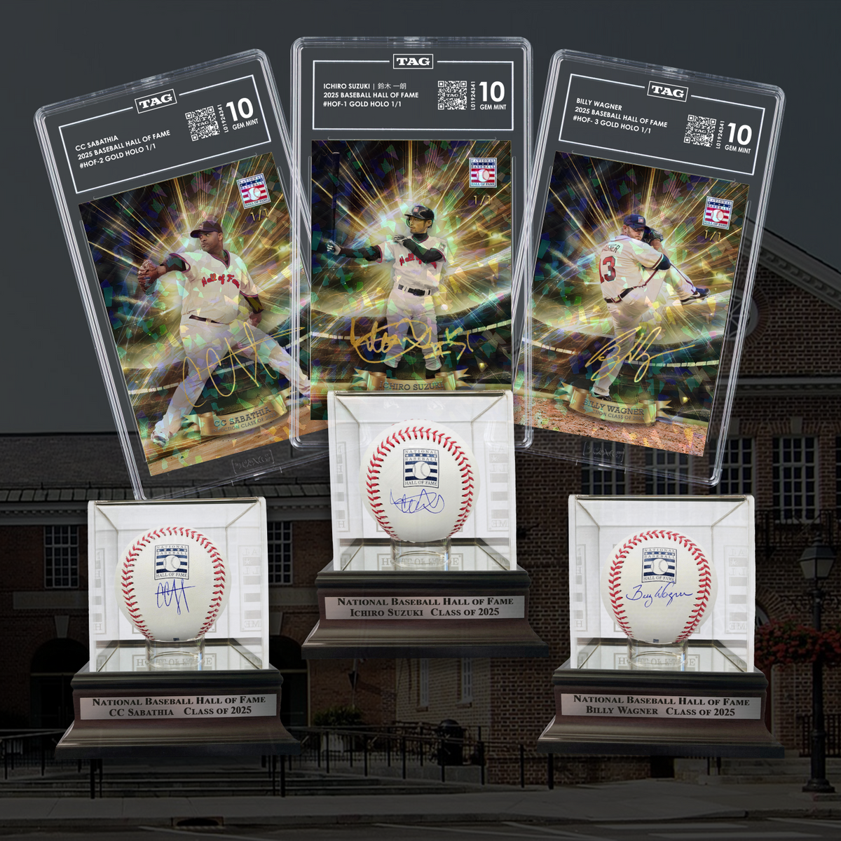 2025 BASEBALL HALL OF FAME SET