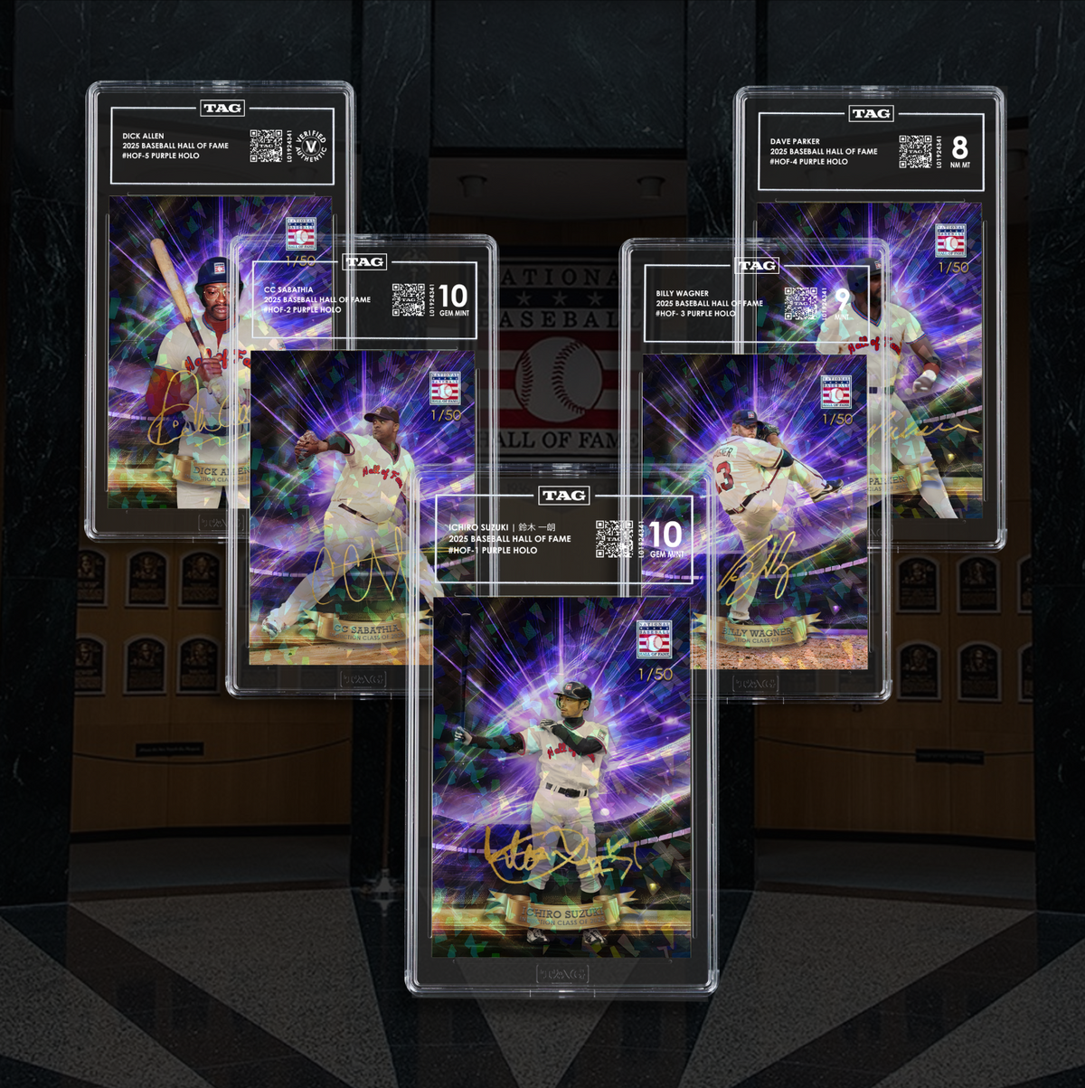 2025 BASEBALL HALL OF FAME SET