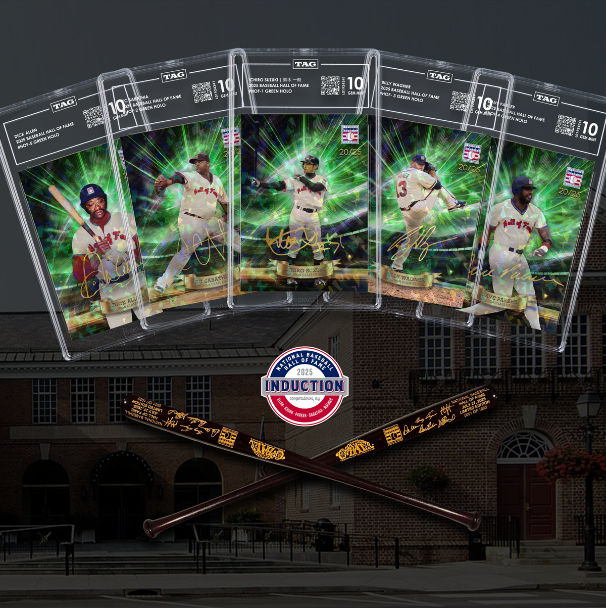 2025 BASEBALL HALL OF FAME SET