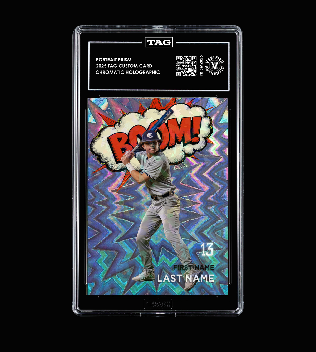 Baseball Custom Comic Style