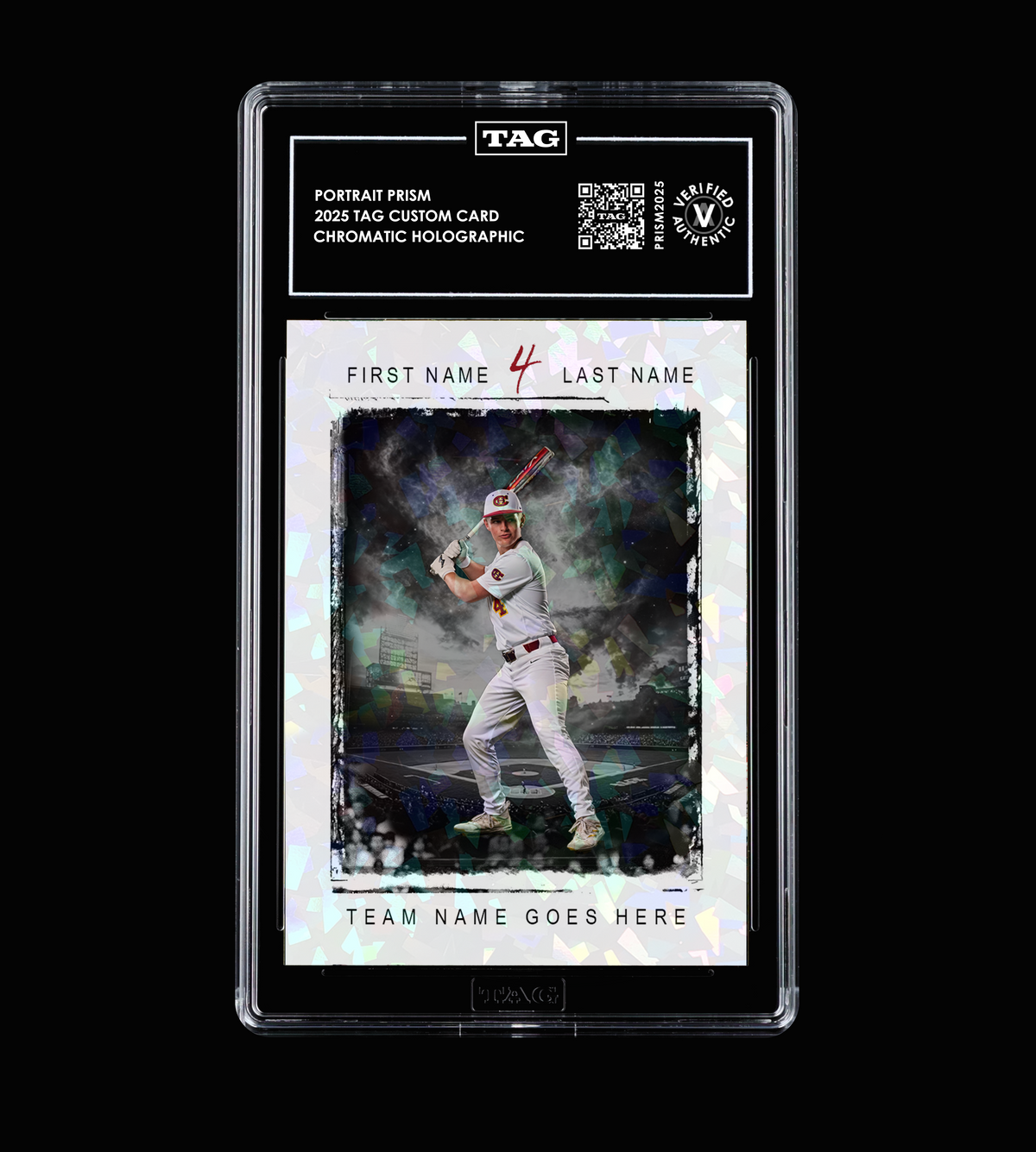 Baseball Custom Card Litho
